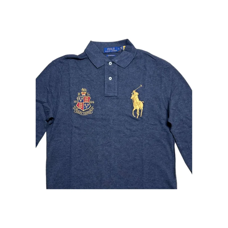 Polo Ralph Lauren SS24 Polo Shirt Men's Marine Blue-2
