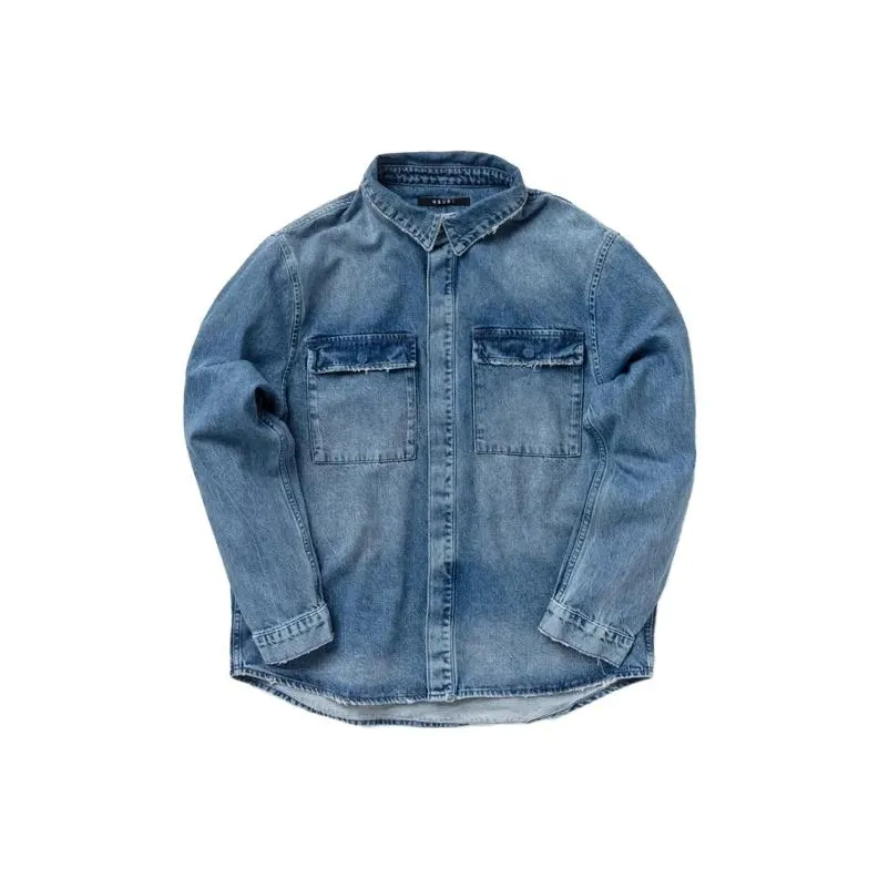 Ksubi Shirts Men Blue-0