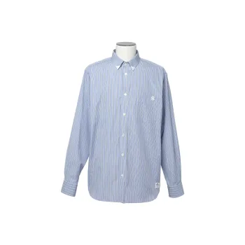 Sacai Shirt Men's Light Blue Stripes