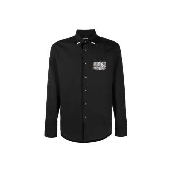 Roberto Cavalli Shirt Men's Black