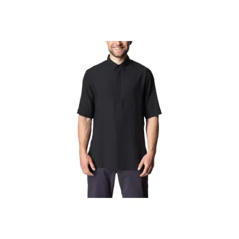 Houdini Polo Shirt Men's Pure Black