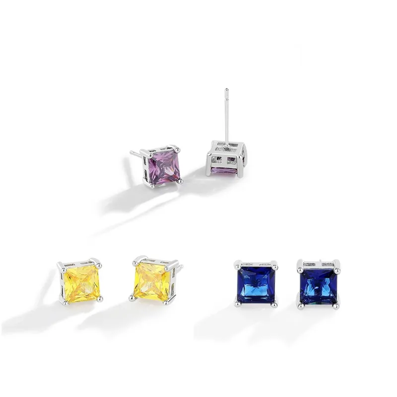 MOREL Alloy Stud Earrings Unisex-9