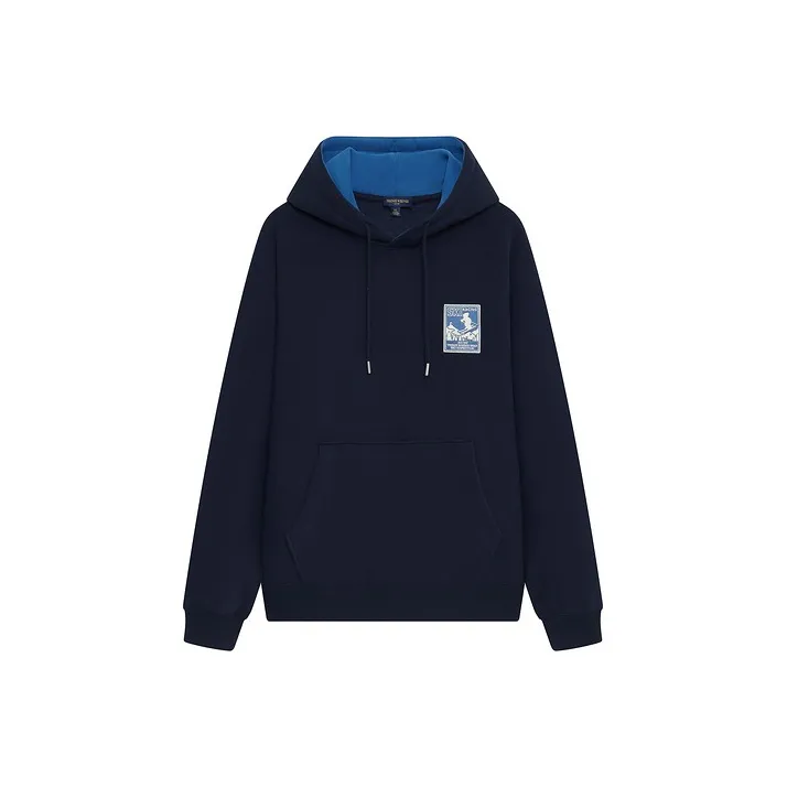 Teenie Weenie Men Sweatshirt Unisex Navy Blue-0