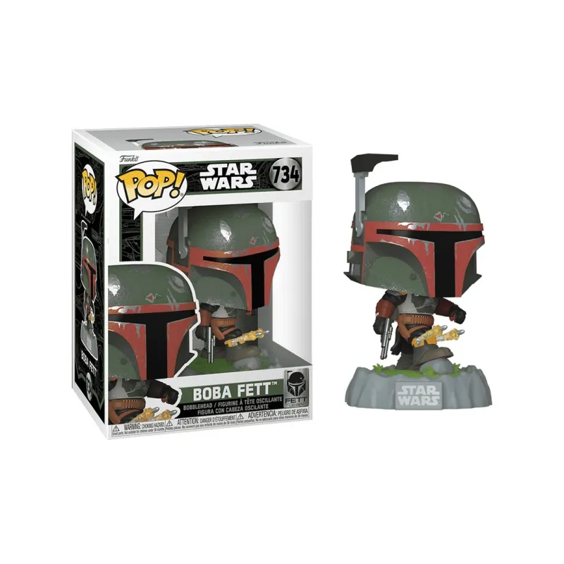 Funko Star Wars Full Armed Edition Boba Fett Includes Rocket Launcher Chibi Figures-2