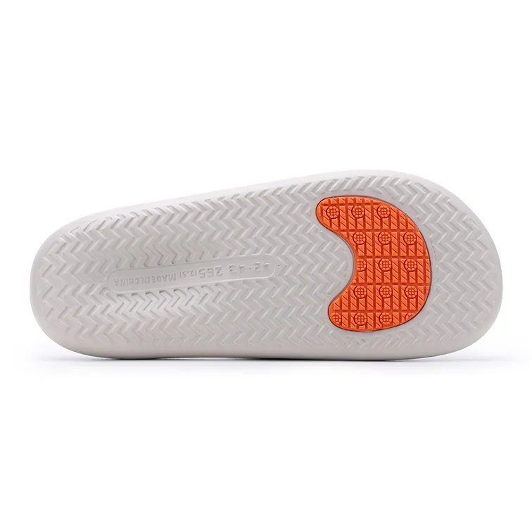 HLA Couple Home Slippers, Summer Minimalist Style Lightweight Bathroom Bathing Slip Resistant Slippers-16