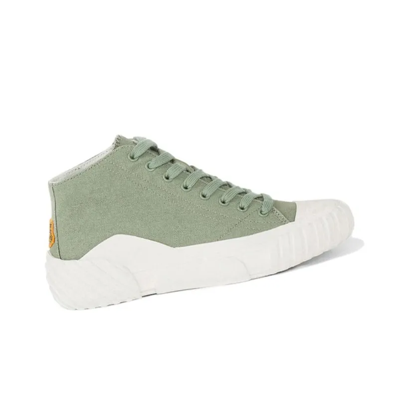 KENZO Tiger Breathable And Lightweight High Top Canvas Shoes Women's Green-2