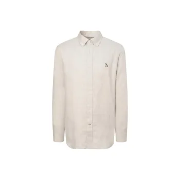 HAZZYS Shirts Men Light Beige