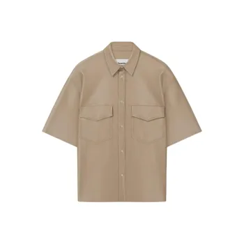 NANUSHKA OKOBOR™ Alt leather Shirt
