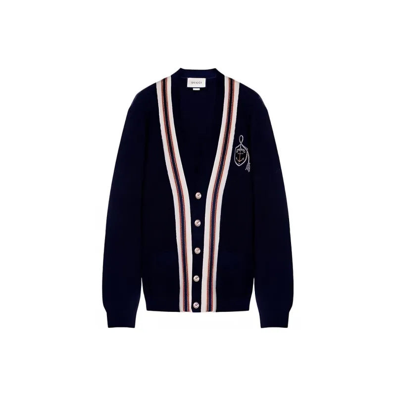 GUCCI Sweaters Men Dark Blue-0