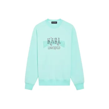 KARL LAGERFELD Sweatshirt Unisex Turquoise