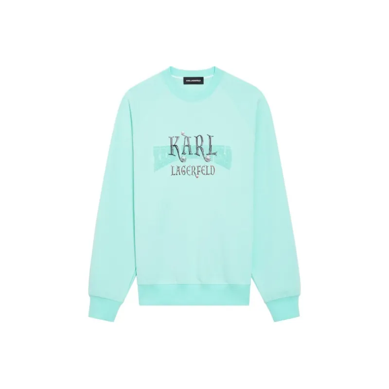 KARL LAGERFELD Sweatshirt Unisex Turquoise-0