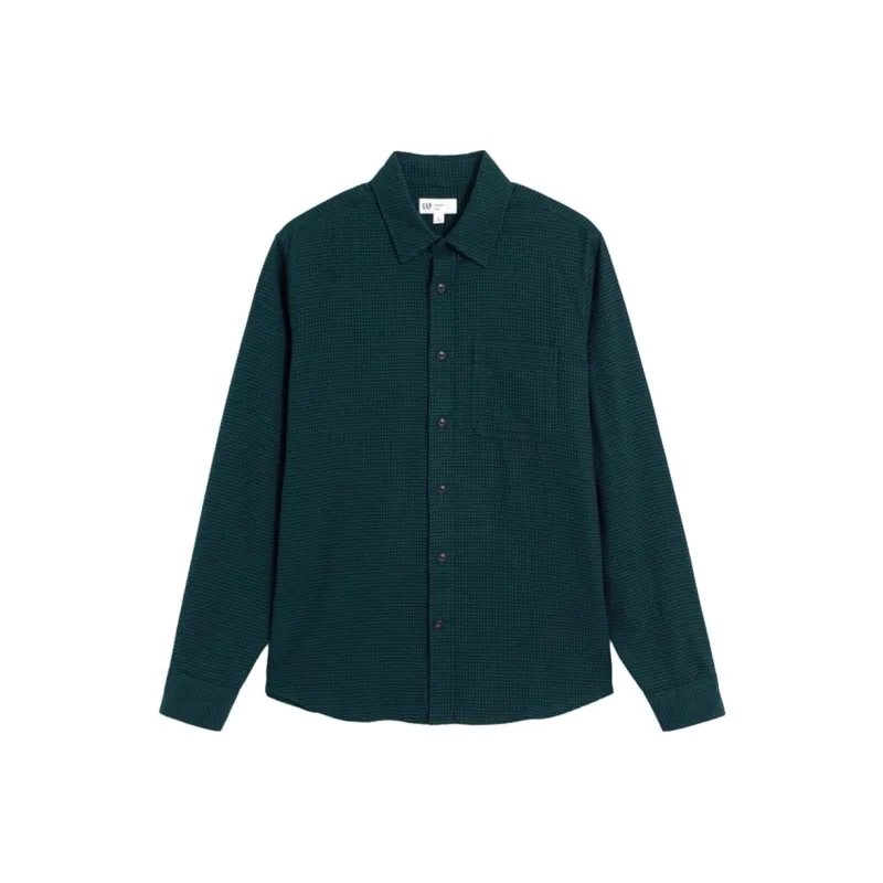 GAP Shirts Men Dark Green-0