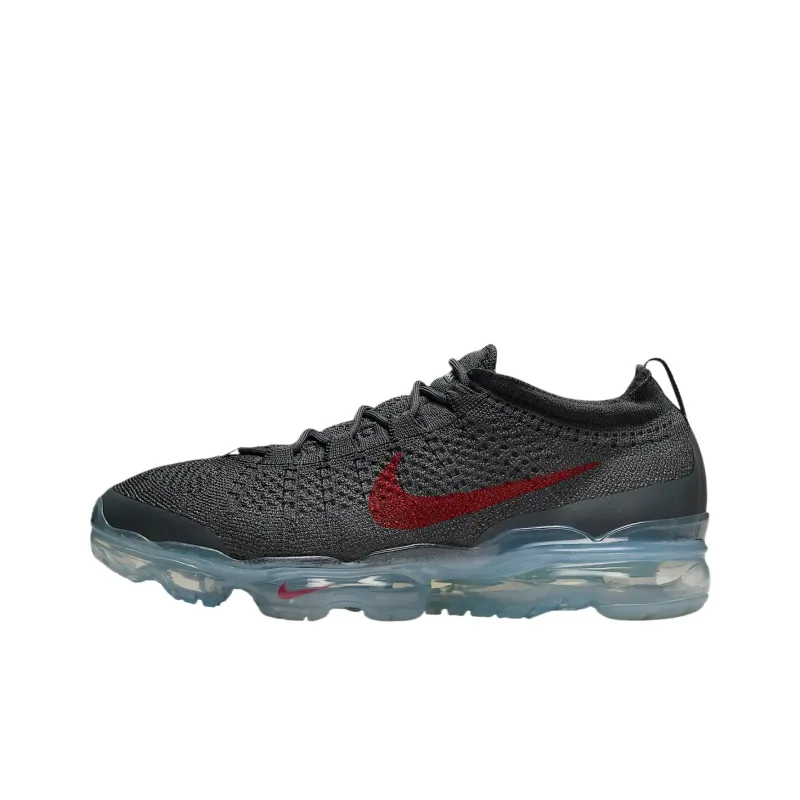 Nike Air VaporMax 2023 Flyknit Dark Grey Gym Red-0