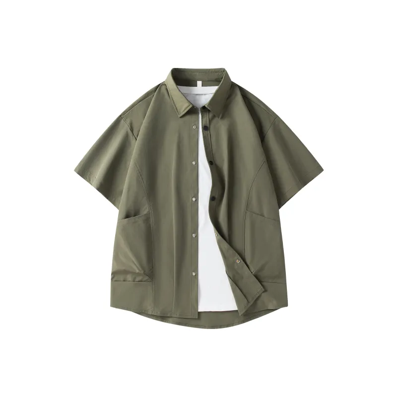 TESTUNG Fashion Minimalist Style Shirt Unisex-35