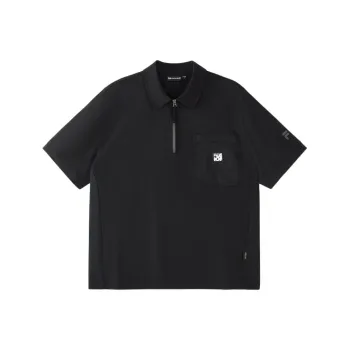 FILA FUSION Polo Shirt Men's Jet Black