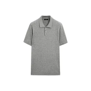 Massimo Dutti Polo Shirt Men's Gray