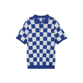 Nike Polo Shirts Men Blue