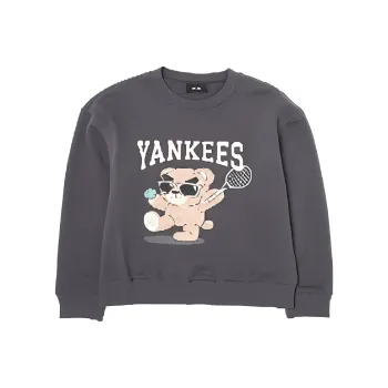 MLB New York Yankees Sweatshirt Unisex Charcoal Gray