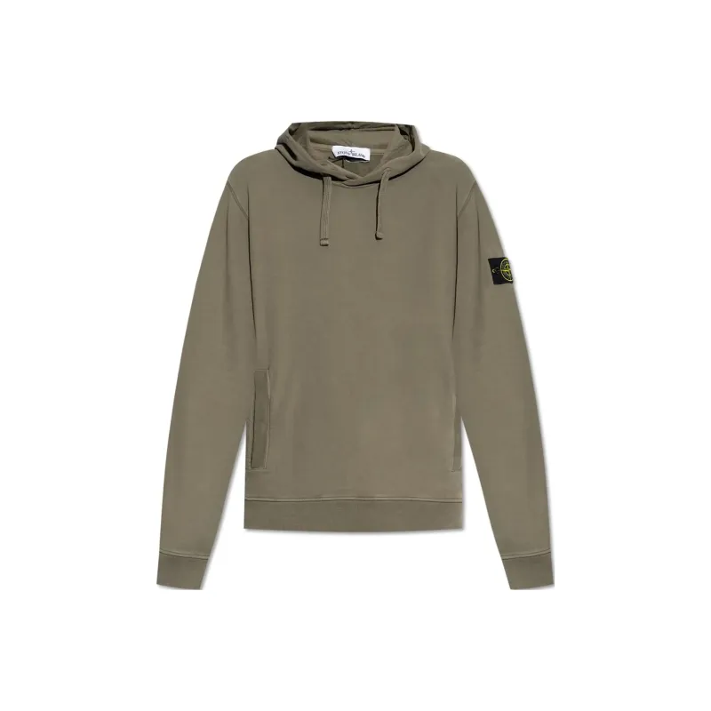STONE ISLAND Compass Patch Drawstring Hoodie-0
