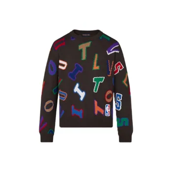 LOUIS VUITTON X Nba Letters Crewneck