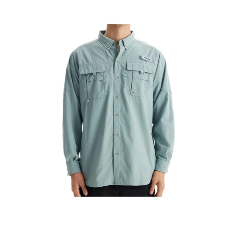 Columbia Bahama Shirt Unisex Light Cyan-0