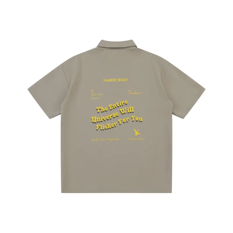 THREE BODY Polo Shirts Unisex-6