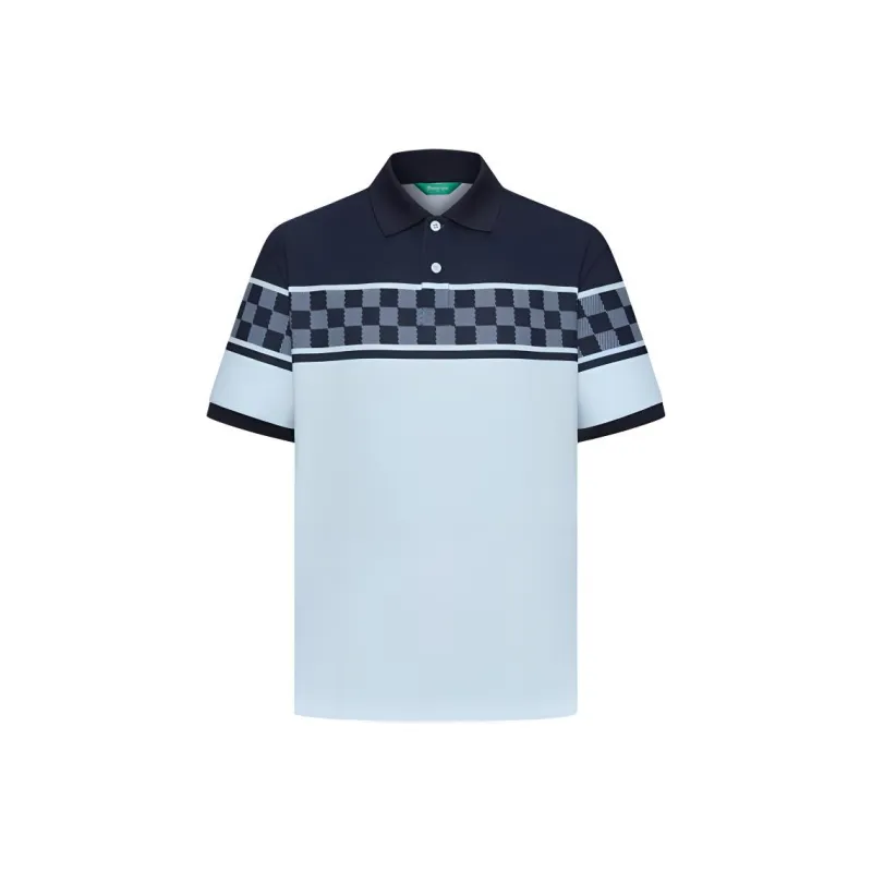 Biyin Leufen Cool Sunscreen Series Polo Shirt Men's-1