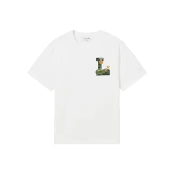 LACOSTE T Shirts Men 70V/Ecru