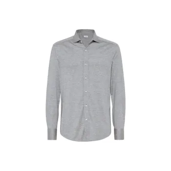 Brunello Cucinelli Long Sleeved Buttoned Shirt