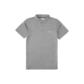 Columbia Polo Shirts Men Gray