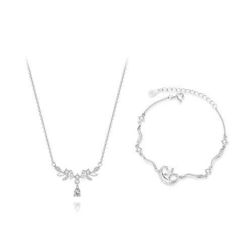 KUMET Sterling Silver Necklaces Women's