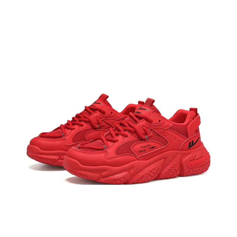 Warrior Abrasion Resistant, Breathable, Lightweight Low Top Chunky Sneakers Unisex-2