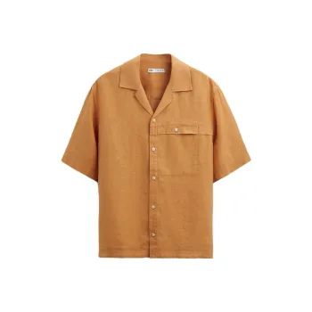 ZARA Shirts Men Orange