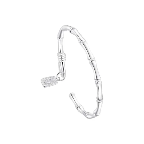 CHAOHONGJI 999 Fine Silver Bangles Unisex-0