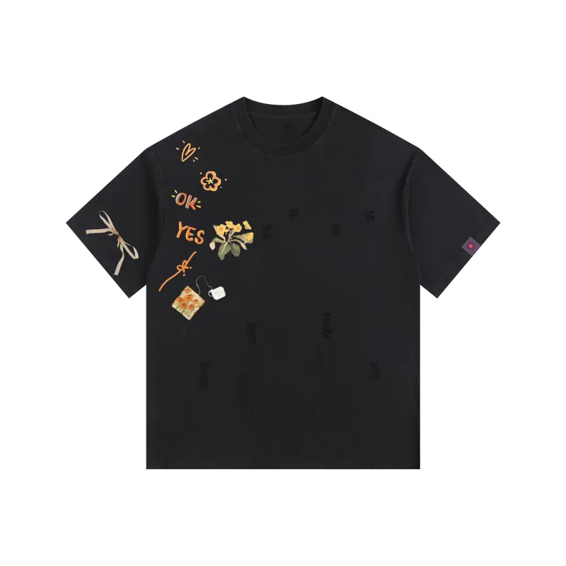 HOKLV T Shirts Unisex-2