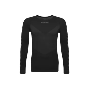 Hummel Seamless Jersey With Long Sleeves And A Tight Stretchy Fit Sweatshirt Men Black