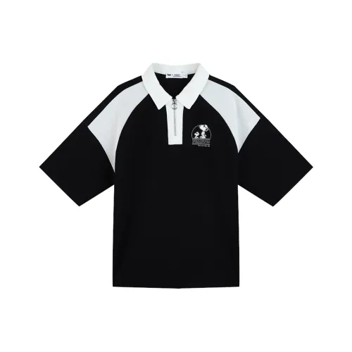 Fun x SHINUBI LIANMINGKUAN Polo Shirt Unisex Black