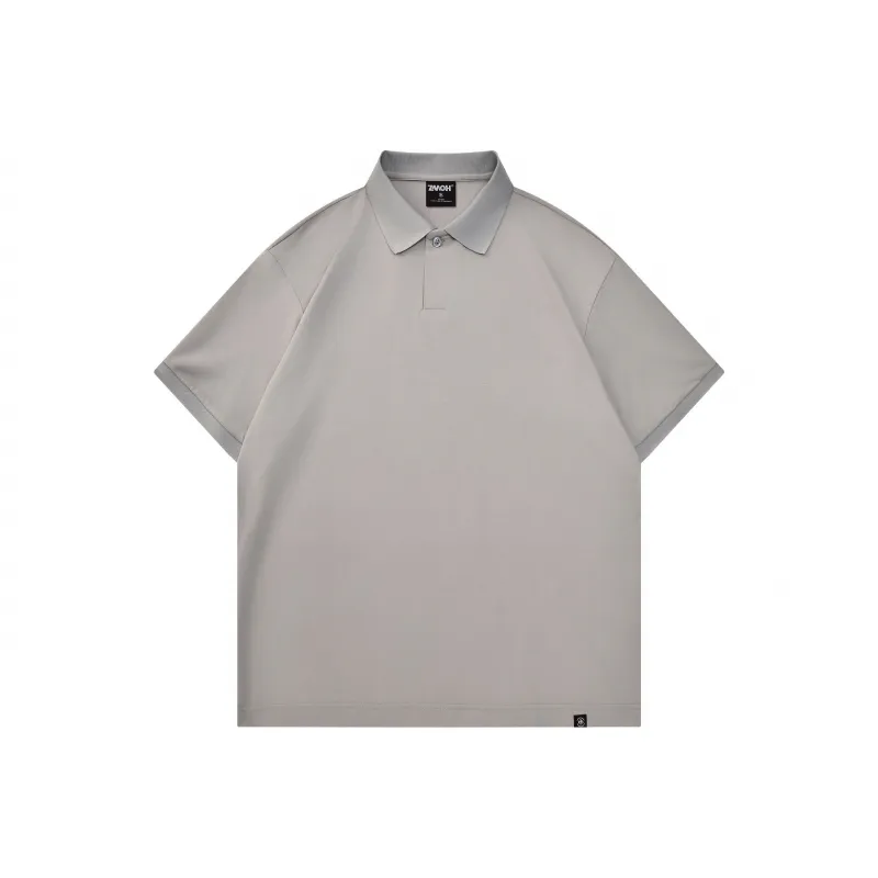ZMOH Plain Net Series Polo Shirts Unisex-5