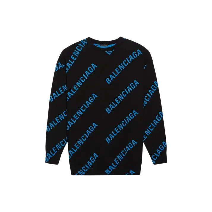 Balenciaga Sweaters Men Black-0