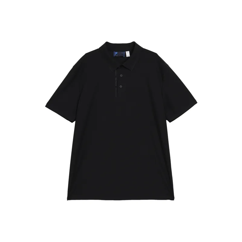 FILA Polo Shirt Men's Jet Black-0