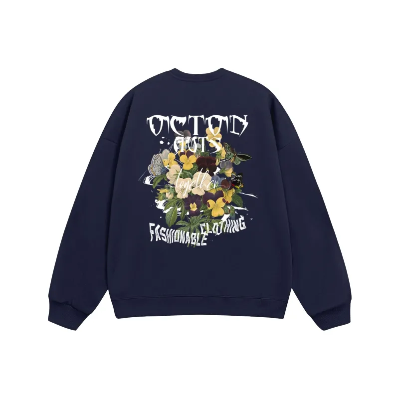 Small Columns Under The Sea Sweatshirt Unisex-11