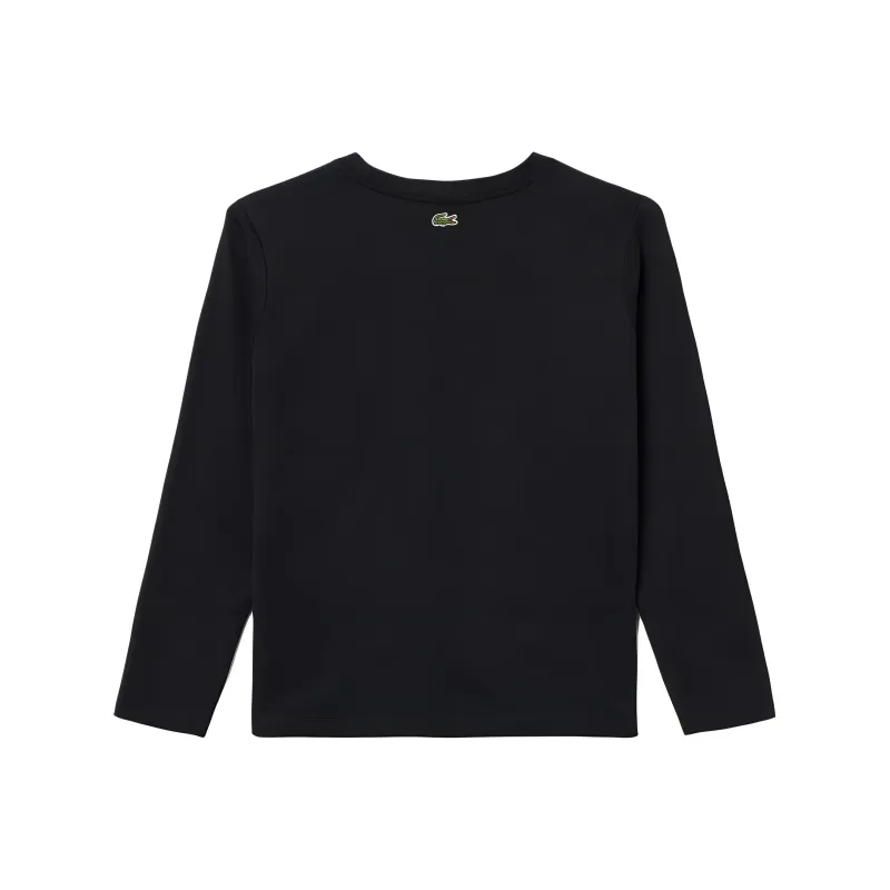 LACOSTE Regular T Shirt Women's Black-1