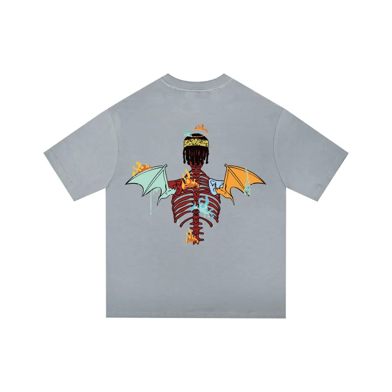 *EVAE+MOB Skull Series T Shirt Unisex-20