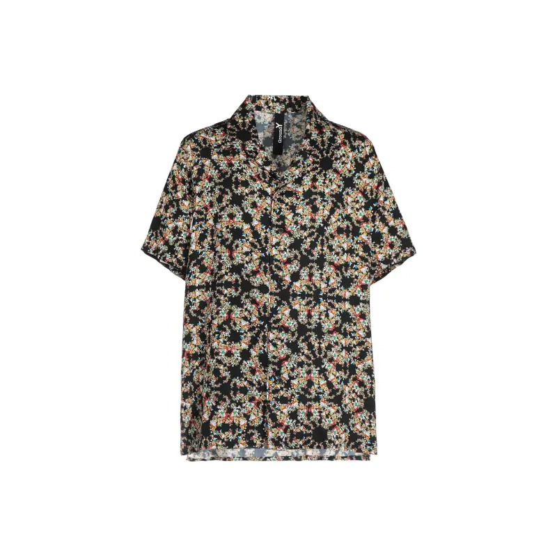 Yohji Yamamoto Palman Co branded Shirts Unisex Yellow-0