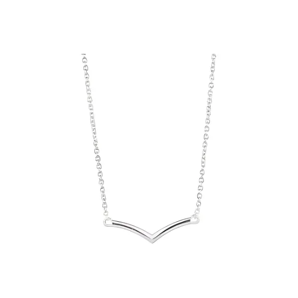 Radiant Stainless Steel Necklaces Women's Silver-0