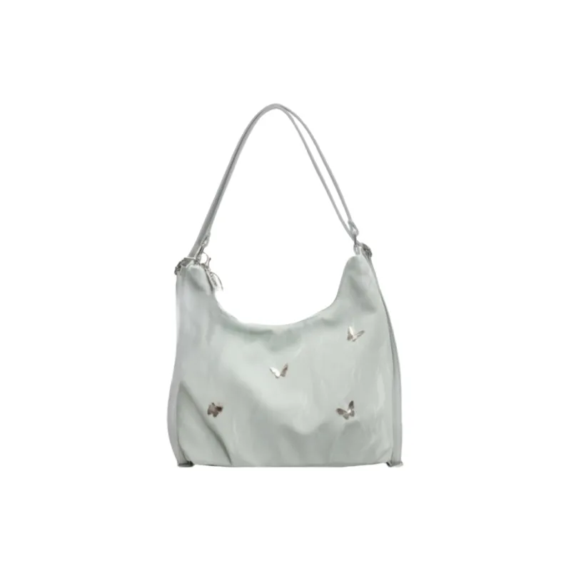 FCTOSSR PU Backpack Shoulder Bag Women's Ecru/Silver/Black/Green/Blue-6