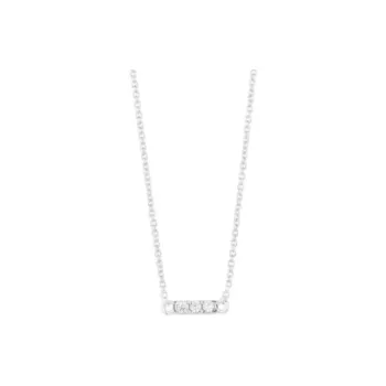 Radiant Stainless Steel Necklaces Unisex Silver