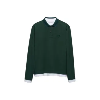PRADA Polo Shirt Men's Fir Green