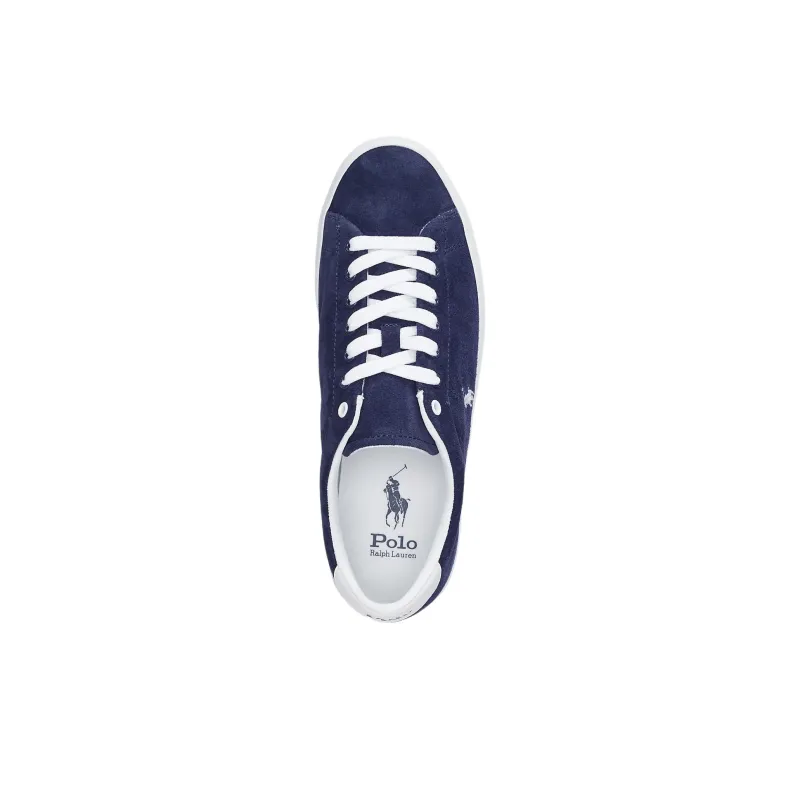 Polo Ralph Lauren Longwood Low Top Skateboard Shoes Men's Blue-3