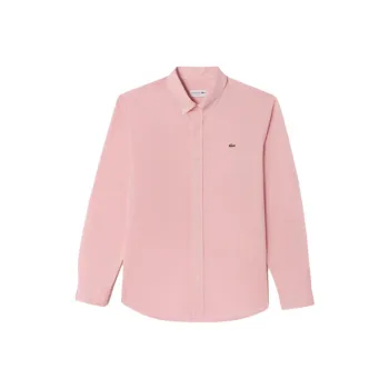 LACOSTE Shirts Men Pink